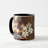 JAHR VON ST. JOSEPH KATHOLIS PERSONALISIERT TASSE (Vorderseite Links)
