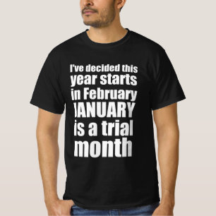 Jahr Ziel lustiges Zitat T-Shirt