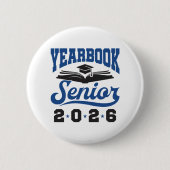 Jahrbuch Abiturient 2026 Button (Vorderseite)