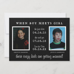 Jahrbuch-Foto   Foto-Speichern Sie das Datum der A Save The Date