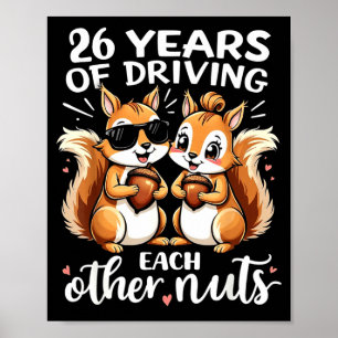 Jahre 26 machen einander verrückt poster