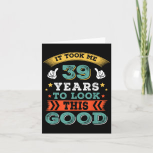 Jahre alt Geburtstag Zitat Grafik Funny the B-day Karte