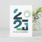 Jahre der Möglichkeiten Einladung (Stehend Vorderseite)