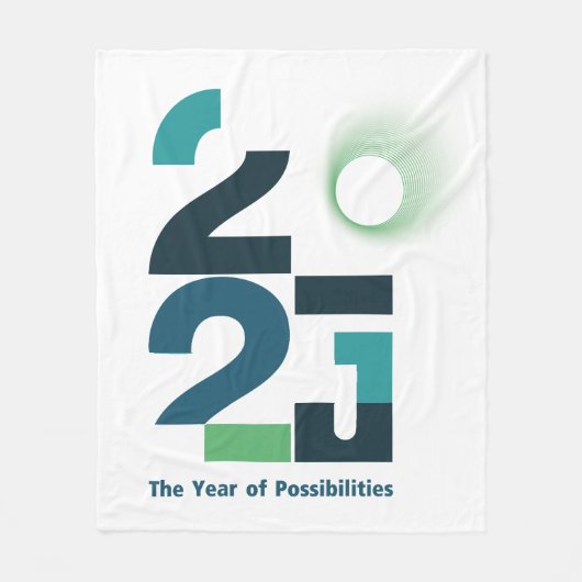 Jahre der Möglichkeiten Fleecedecke (Vorderseite)