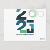 Jahre der Möglichkeiten Postkarte (Rückseite)