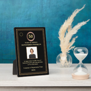 Jahre des Service-Fotos für Rentner Fotoplatte