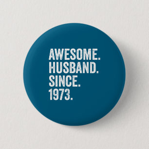 Jahre Ehepartner seit 1973 52. Hochzeit Button