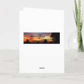 Jahrelang echte Flottby-Karte mit Schmetterling Karte (Rückseite)