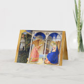 JAHRESABSCHLUSS DER FRA ANGELICO Old Irish Sessing Karte (Vorderseite)