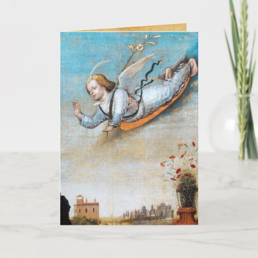 JAHRESANGEL FEIERTAGSKARTE (Vorderseite)