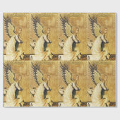 JAHRESANGEL GESCHENKPAPIER (Flach)