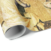 JAHRESANGEL GESCHENKPAPIER (Rolleneckpunkt)