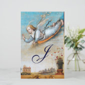 JAHRESANGEL MONOGRAM BRIEFPAPIER (Stehend Vorderseite)