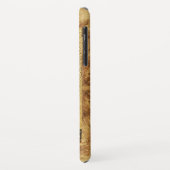 JAHRESANGEL MONOGRAM, Pergament Case-Mate iPhone Hülle (Hinten/Links)