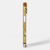 JAHRESANGEL MONOGRAM, Pergament Case-Mate iPhone Hülle (Rückseite / Rechts)