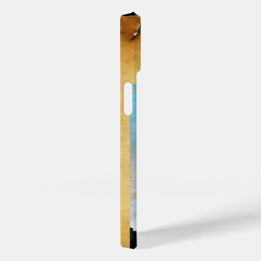 JAHRESANGEL-MONOGRAMM ,Braunes Pergament Case-Mate iPhone Hülle (Rückseite / Rechts)