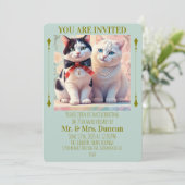 " JAHRESANKÜNDIGUNG " EINLADUNG (Stehend Vorderseite)