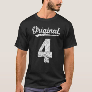 Jahresausgaben Original Vintage zum 4. Geburtstag T-Shirt