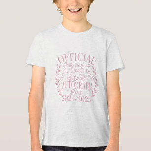 Jahresende 2024-2025 Letzter Tag der Veröffentlich Tri-Blend Shirt
