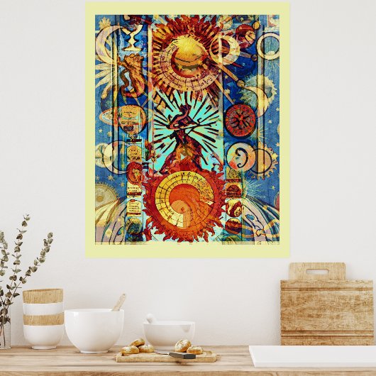 Jahresende Poster (Küche)