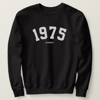 Jahresgeburtstag | Benutzerdefinierter moderner tr Sweatshirt