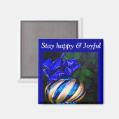 Jahresgrüße_ Magnet (Vorderseite/Rückseite)