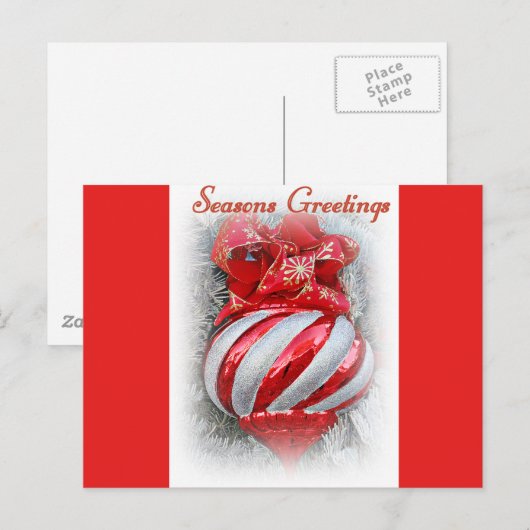 Jahresgrüße_ Postkarte (Vorne/Hinten)