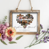 JAHRESHERZEN-KOLLAGE POSTER UND DRUCKEN