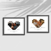 JAHRESHERZEN-KOLLAGE POSTER UND DRUCKEN