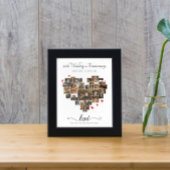 JAHRESHERZEN-KOLLAGE POSTER UND DRUCKEN