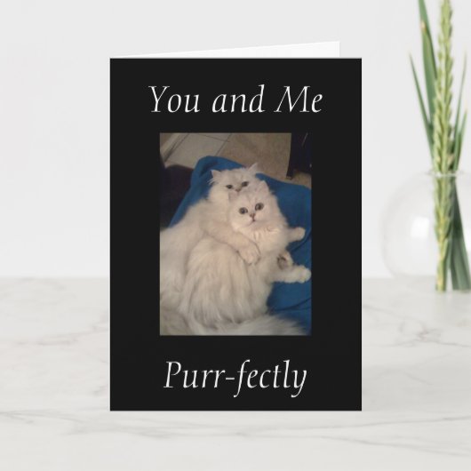 JAHRESJAHRESZEITRAUM "SIE UND ICH" KARTE (Vorderseite)