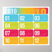 Jahreskalender 2010 poster (Vorne)