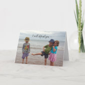 JAHRESKARTE VERTEIDIGEN DANKESKARTE (Vorderseite)