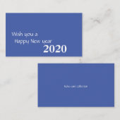 Jahreskarte Visitenkarte (Vorne/Hinten)