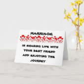 JAHRESLIEBE FÜR DIE "LIEBE MEINES LEBENS" KARTE (Gelbe Blume)