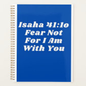 Jahresplaner Christliche Bibelverse Planer (Vorderseite)