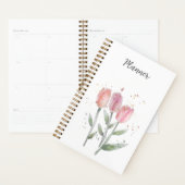 Jahresplaner Tulpen Wasserfarbe Planer (Anzeige)
