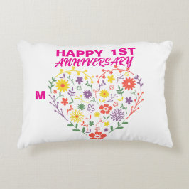 Jahrestag Dekokissen