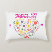 Jahrestag Dekokissen (Vorderseite)