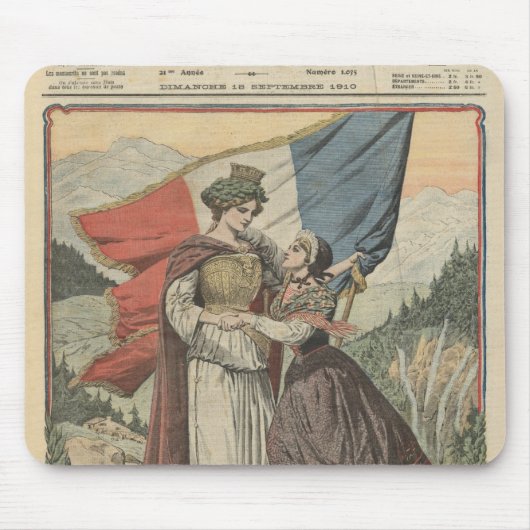 Jahrestag der Annexion des Wirsings zu Mousepad (Vorne)