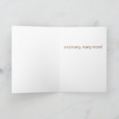 Jahrestag der Leber-Transplantationsgrußkarten Karte (Innenseite)