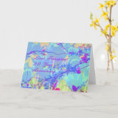 Jahrestag der Lebertransplantation, 20 Jahre Karte (Gelbe Blume)