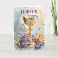 Jahrestag der Priesterweihe Kelch Hostie