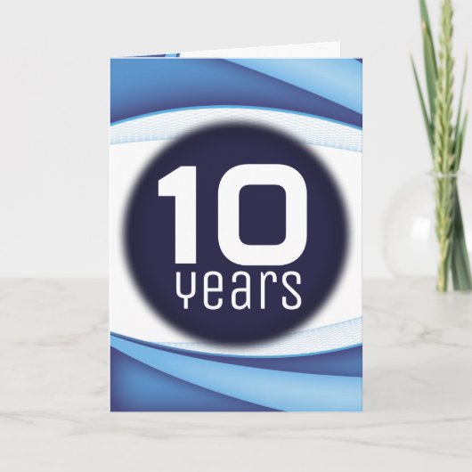 Jahrestag der Technologiewelle Karte (Vorderseite)