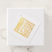 Jahrestag des Hochzeitens Leuchtbrief E Monogramm Geschenkanhänger (Mit Box)