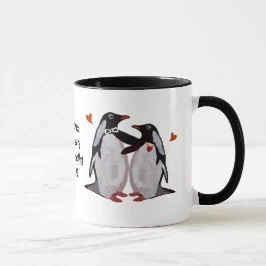 Jahrestag des Pinguin-50. Tasse (Rechts)