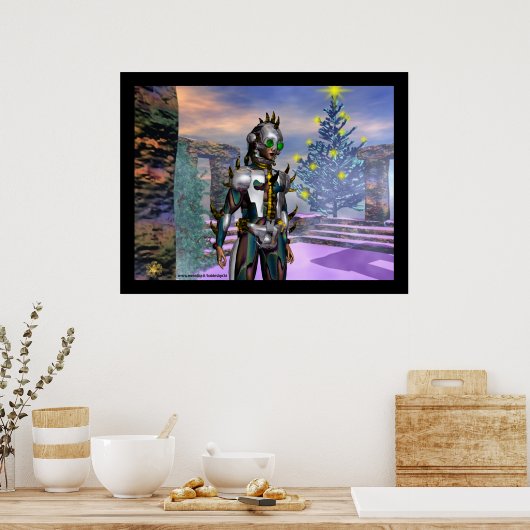 JAHRESTAG EINES Kolossalen ZYBORGS Poster (Küche)