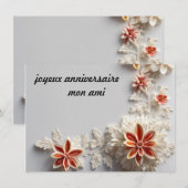 Jahrestag Einladung (Vorne/Hinten)