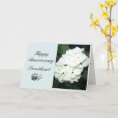 Jahrestag Floral Karte (Gelbe Blume)