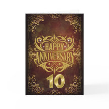 Jahrestag für uns 10 Jahre